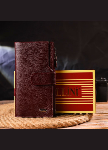 Вертикальний гаманець для жінок з натуральної шкіри 21645 Canpellini (331907016)