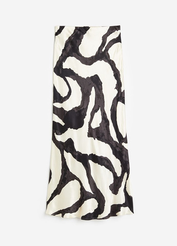 Атласна спідниця в принт H&M (327729895)