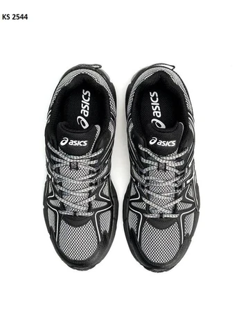 Черные летние кроссовки asics gel-kahana 8 black/gray асикс гель кахано 8 No Brand