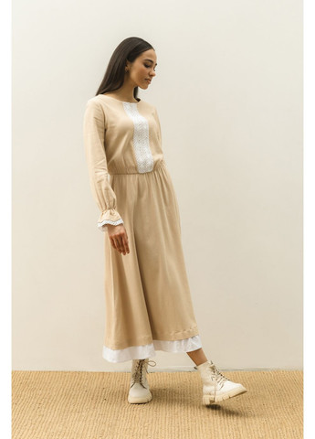 Бежевое платье 2053.5317 Seventeen