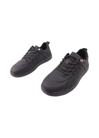 Чорні кеди жіночі чорні натуральна шкіра FARINNI 749-25DTS