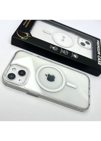 Чехол для 15 Mango Magsafe case Magnetic чехол на айфон 15 Crystal clear No Brand (369137098)
