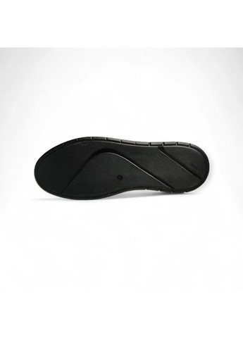 Черные мужские кожанные туфли (31 см) черные (1398) Maxus