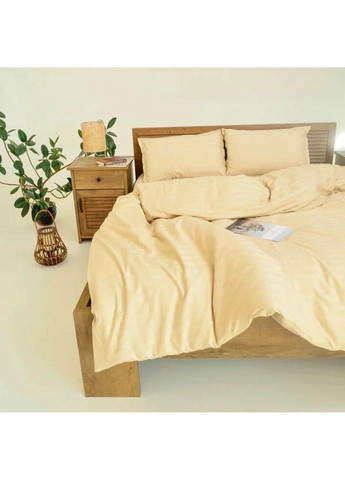 Постельное белье двуспальное Сатин Stripe 72-2 210х175 см Tiare (336328791)