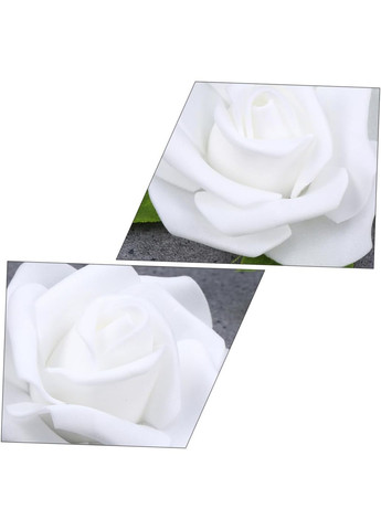 Набір 2 шт гумка Біла Троянда 7 см Fashion (368772078)