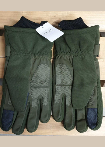 Тактические мужские перчатки на меху с твердыми костяшками No Brand (301535460)