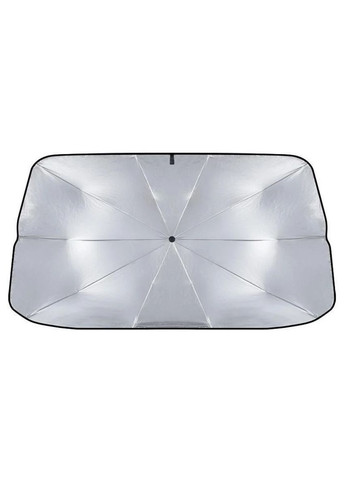 Автомобильный солнцезащитный зонт на лобовое стекло Umbrella 135x75 см Черный (2104618585) No Brand (335237575)