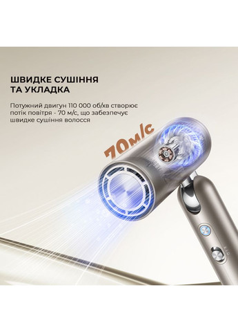 Фен Pocket Titanium (AHD51-TI) Dreame (373640075)