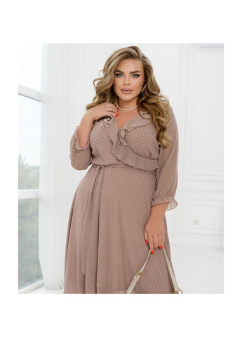 Кофейное платье Liton