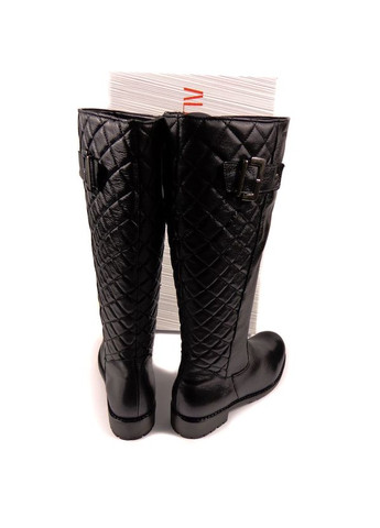 Осенние кожаные женские демисезонные сапоги, чулки Alpina