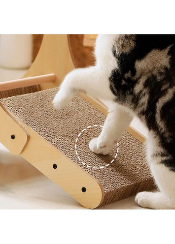 Іграшка-когтеточка Taotaopet Y0035 ігровий центр млина для кішок 10 шт. Taotaopets (372350280)