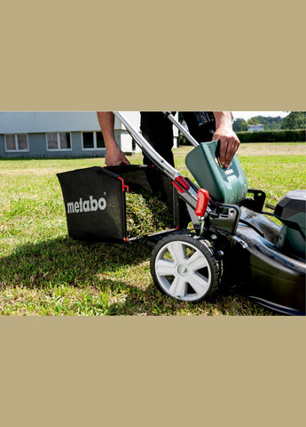Акумуляторна газонокосарка RM 36-18 LTX BL 46, 2 акумуляторні блоки Li-Power (18 В/5,2 А-год) (Картон) 601606650 (8072) Metabo (295043641)