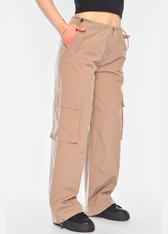 Штани жіночі карго темно-бежевого кольору Let's Shop (322112067)