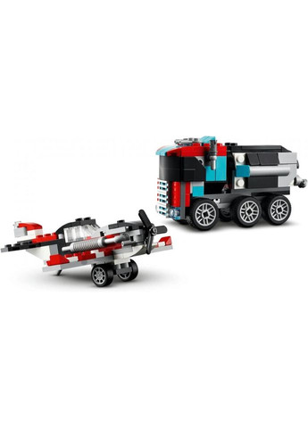 Конструктор Creator Бортовой грузовик с вертолетом 270 деталей (31146) Lego (281425749)