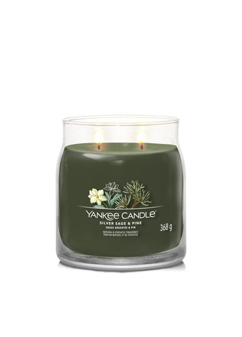 Ароматическая свеча Silver Sage & Pine Medium Yankee Candle (280916900)
