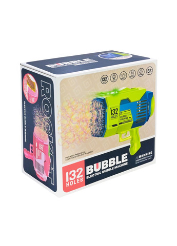 Электрический пистолет для мыльных пузырей на аккумуляторе, в ассортименте - No Brand KB1141 (371925204)