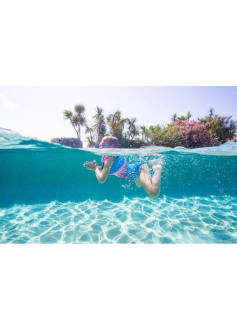 Детский Плавательный Жилет для Воды Вес Ребенка 15 - 25кг Розово-Голубой Nabaiji (348116827)