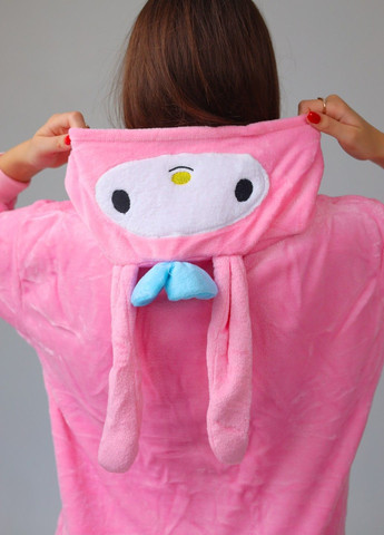 Кигуруми пижама Мелоди женская розовая теплая плюшевая Lalapka (367610278)