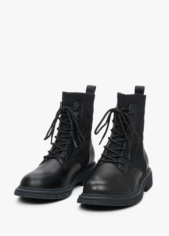 Черевики, колір чорний Estro (325810245)