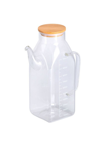 Емкость для масла и уксуса с бамбуковой крышкой 1 литр HP-34-2 Yiwu (353504085)