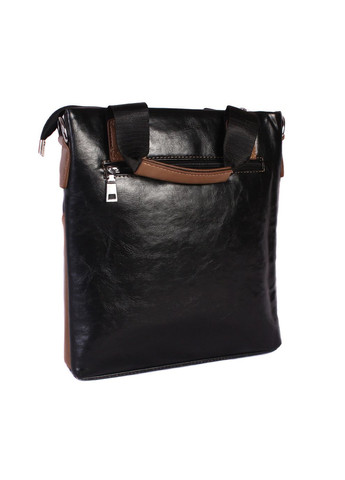 Сумка для ноутбука зі штучної шкіри 30921 чорна No Brand (370848525)