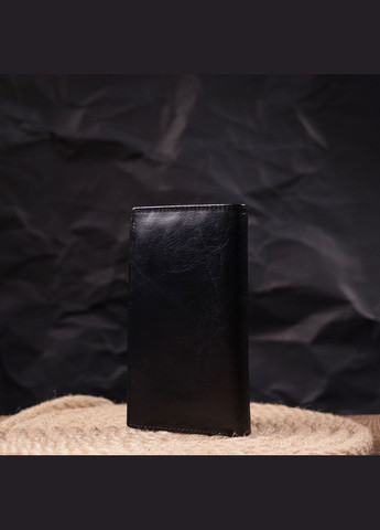 Вертикальний гаманець для чоловіків із натуральної шкіри 19420 st leather (331907073)