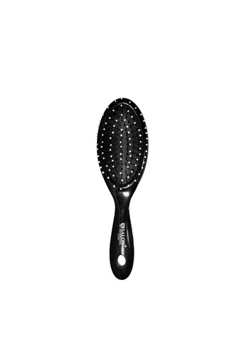 Щітка для волосся масажна 8442 EB Чорна Salon Professional (367985252)