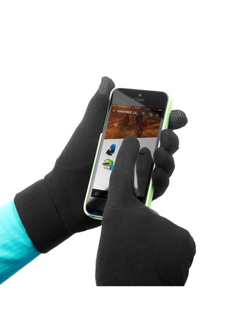 Шелковые внутренние перчатки 500 для горного трекинга – черные. TREK (316531408)