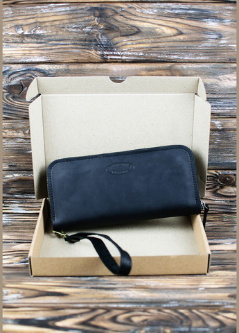 Гаманець клатч шкіряний на блискавці DNK Leather (300522936)