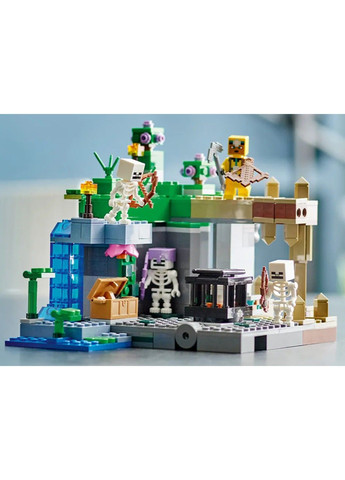 Конструктор Minecraft Підземелля скелетів 364 деталі (21189) Lego (285119799)