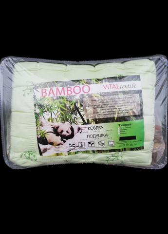 Двоспальна ковдра VITAL-TEXTIL з бамбука Зимова175*205 Vital-Textile (317753513)