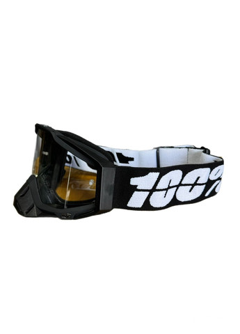 Эндуро кроссовый мотошлем Helmet Red Bull + очки Profi Black прозрачное стекло No Brand (370677345)