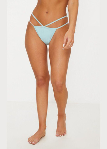 Голубой купальные трусики PrettyLittleThing