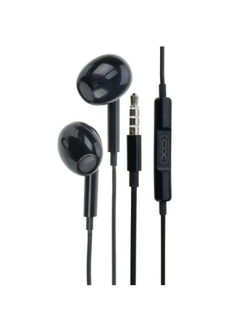 Наушники EP43 Black 1.2 м с микрофоном XO (280878016)