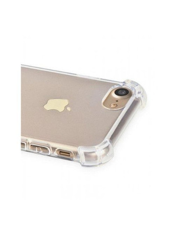 Силиконовый противоударный чехол панель + стекло 9Н на Iphone 6/6S прозрачный (46357457) Case (349843614)