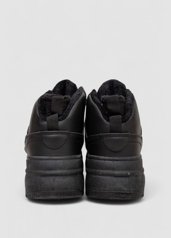 Кроссовки женские зимние на меху Ager 248RAM09 чёрные демисезоны (340052197)