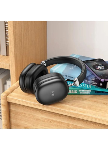 Бездротові накладні навушники ANC noise reduction BT headphones (6942007631280) Hoco W35 Max Auspicious (369609547)
