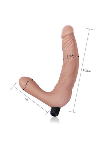 Страпон без ремней протез члена для женщин Ijoy Strapless Strap On безременный страпон без ремешков Lovetoy (317747768)