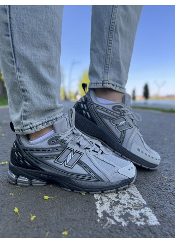 КРОССОВКИ ЖЕНСКИЕ NEW BALANCE 1906R GREY BLACK НЬЮ БЕЛАНС 1906R No Brand серые демисезоны (367177138)