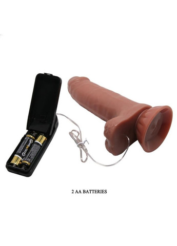 Двошаровий вібратор фалоімітатор на присосці "Maddox" LyBaile (299843833)