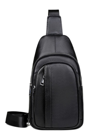 Чоловіча шкіряна сумка-слінг на одне плече 83228 Tiding Bag (359380768)