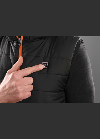 Жилет с подогревом Heat Power Plus Black с капюшоном, размер XXL 2E Tactical (316466328)