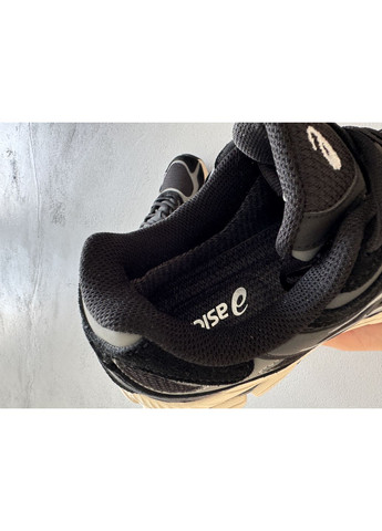 Чорні Осінні кросівки чоловічі asics gel-nyc black grey gore-tex | асікс гель-нюк чорний No Brand