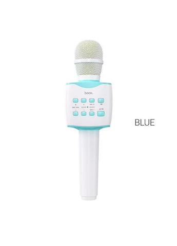 Портативна колонка-мікрофон BK5 Cantando для караоке 5 Вт Bluetooth 5.0 Blue Hoco (402621436)