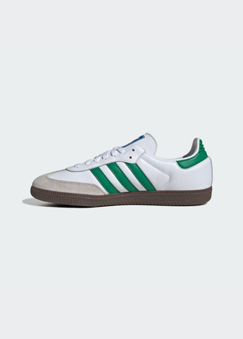 Белые летние кроссовки samba og adidas