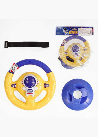 Руль KX 5702 звук, музыка, подсветка, трещётка, ремешки, на присосках, в пакете (6969607290112) No Brand (316275328)