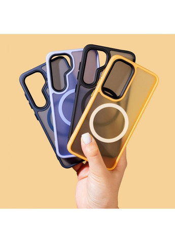 Чехол Matte Insane Case с Magnetic Ring light purple Wave Samsung Galaxy S24 Ultra (365748890)