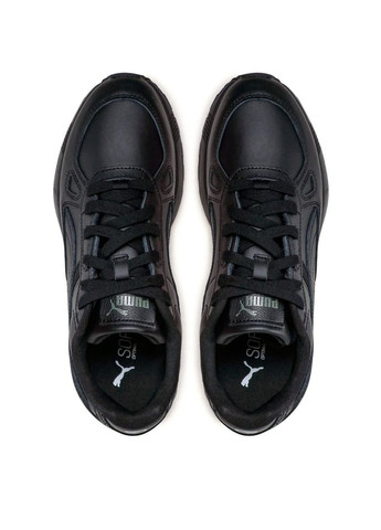 Чорні всесезон чоловічі кросівки 382721-01 чорний шкіра Puma