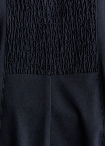 Темно-синя ділова сукня H&M однотонна