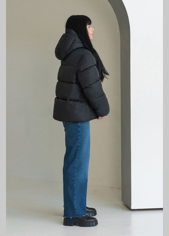 Чорна зимня зимова жіноча куртка SK